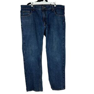 Member's Mark Men's Jeans 40x32 Blue Denim Straight Fit 100% Cotton